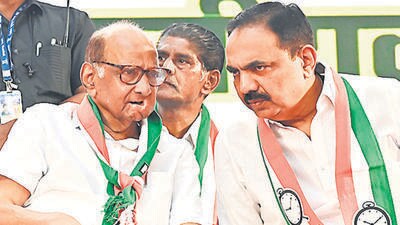 Jayant Patil held a press conference to clarify his position. He began, “If my name is being discussed, then it is a good thing but I am not going anywhere. I have no discussion with any BJP leader about joining the party. Neither any BJP leader offered me to join the party. I have no plans to go anywhere and will remain with NCP (Hindustan Times)