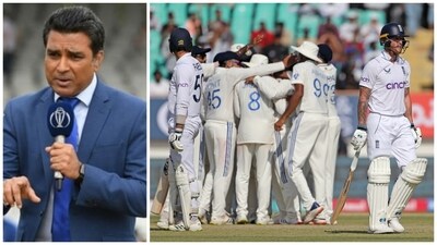 Manjrekar opined that England were 'massacred' by young Indian batters in Rajkot (ANI-Getty Images) Manjrekar opined that England were 'massacred' by young Indian batters in Rajkot (ANI-Getty Images)