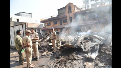 Out of which over 90%, 555 private hospitals and 1,310 private clinics have failed to submit the Form B and Fire NOC and operating sans fire compliance, said the officials. (REPRESENTATIVE PIC) Out of which over 90%, 555 private hospitals and 1,310 private clinics have failed to submit the Form B and Fire NOC and operating sans fire compliance, said the officials. (REPRESENTATIVE PIC)