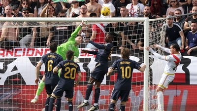 The draw moved Madrid six points clear of second-place Girona, which visits fifth-place Athletic Bilbao on Monday. (AFP) The draw moved Madrid six points clear of second-place Girona, which visits fifth-place Athletic Bilbao on Monday. (AFP)
