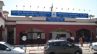 The Chaudhary Charan Singh International Airport in Lucknow (HT File Photo) The Chaudhary Charan Singh International Airport in Lucknow (HT File Photo)