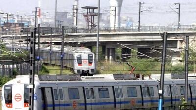 The-stranded-metro-trains-on-the-Noida-City-Center-to-Dwarka-route-in-the-Metro-Train-near-Yamuna-Bank-in-New-Delhi-HT-Photo-by-SUSHIL-KUMAR The-stranded-metro-trains-on-the-Noida-City-Center-to-Dwarka-route-in-the-Metro-Train-near-Yamuna-Bank-in-New-Delhi-HT-Photo-by-SUSHIL-KUMAR