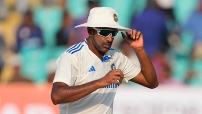 Ravichandran Ashwin during Day 4 of the third Test against England in Rajkot (AP) Ravichandran Ashwin during Day 4 of the third Test against England in Rajkot (AP)
