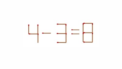 Brain Teaser: Can you make this equation correct? (X/@ezdailyquiz) Brain Teaser: Can you make this equation correct? (X/@ezdailyquiz)