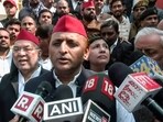 Samajwadi Party (SP) Chief Akhilesh Yadav. (ANI Photo)