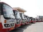 A KSRTC bus met with an accident on February 4 near Bhage, Sakleshpur, when G N Amruth, aged 34 died on the spot. (Representative Image) A KSRTC bus met with an accident on February 4 near Bhage, Sakleshpur, when G N Amruth, aged 34 died on the spot. (Representative Image)