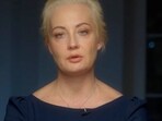 In this image taken from video released by Navalny Team on Monday, Feb. 19, 2024, Yulia Navalnaya, widow of Russian opposition leader Alexei Navalny gives a video message. In this image taken from video released by Navalny Team on Monday, Feb. 19, 2024, Yulia Navalnaya, widow of Russian opposition leader Alexei Navalny gives a video message.