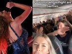 In-flight Taylor Swift sing-along sparks debate on airplane etiquette In-flight Taylor Swift sing-along sparks debate on airplane etiquette