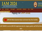 IIT JAM 2024 answer keys, master question papers out, link here IIT JAM 2024 answer keys, master question papers out, link here