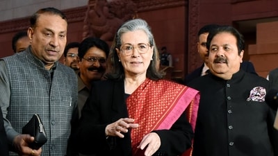 Congress Parliamentary Party (CPP) Chairperson Sonia Gandhi (ANI)