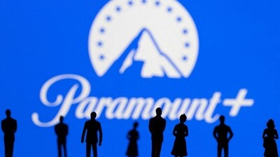 FILE PHOTO: Toy figures of people are seen in front of the displayed Paramount + logo, in this illustration taken January 20, 2022. REUTERS/Dado Ruvic/Illustration/File Photo/File Photo (REUTERS)
