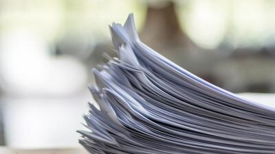 Exam answer sheet or application paper (Getty Images/iStockphoto) Exam answer sheet or application paper (Getty Images/iStockphoto)