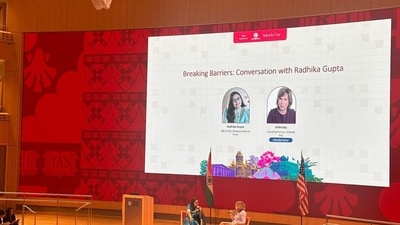 Edelweiss Mutual Funds CEO Radhika Gupta at the Harvard India Conference. Edelweiss Mutual Funds CEO Radhika Gupta at the Harvard India Conference.