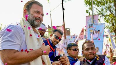 Gandhi signed the bail bond and left the court to resume his Bharat Jodo Nyay Yatra at Rae Bareli. (PTI photo)
