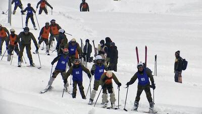 Gulmarg area after Jammu and Kashmir received fresh snowfall, in Baramulla on Monday. (ANI) Gulmarg area after Jammu and Kashmir received fresh snowfall, in Baramulla on Monday. (ANI)