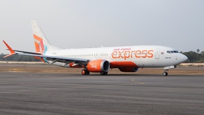 An Air India Express aircraft is seen. (Reuters)