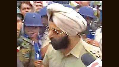 IPS officer Jaspreet Singh slams BJP over ‘Khalistani remark’, saffron camp denies allegations. (Source: X) IPS officer Jaspreet Singh slams BJP over ‘Khalistani remark’, saffron camp denies allegations. (Source: X)