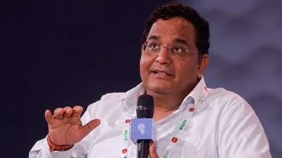 Paytm Crisis: Paytm founder and CEO Vijay Shekhar Sharma speaks at the Global Fintech Fest in Mumbai. (Reuters)