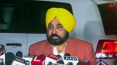 Punjab chief minister Bhagwant Mann. (AAP Punjab/X) Punjab chief minister Bhagwant Mann. (AAP Punjab/X)