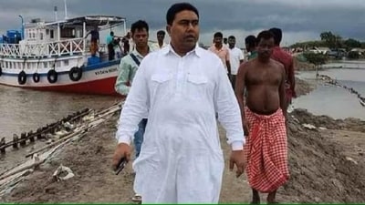 LocaL TMC leader Shahjahan Sheikh LocaL TMC leader Shahjahan Sheikh