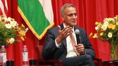 US deputy secretary Richard Verma served as the US envoy in New Delhi during 2015-17. (X/DepSecStateMR)