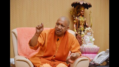Uttar Pradesh Chief Minister Yogi Adityanath (HT ile)