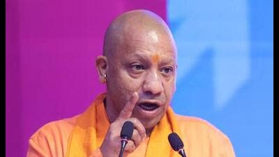 Uttar Pradesh Chief Minister Yogi Adityanath addresses the FDI Conclave on the second day of Ground Breaking Ceremony 4.0 at Indira Gandhi Pratishthan in Lucknow on Tuesday (Deepak Gupta Hindustan Times) Uttar Pradesh Chief Minister Yogi Adityanath addresses the FDI Conclave on the second day of Ground Breaking Ceremony 4.0 at Indira Gandhi Pratishthan in Lucknow on Tuesday (Deepak Gupta Hindustan Times)