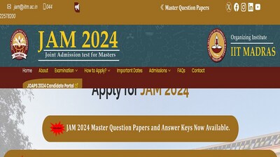IIT JAM 2024 answer keys, master question papers out, link here IIT JAM 2024 answer keys, master question papers out, link here