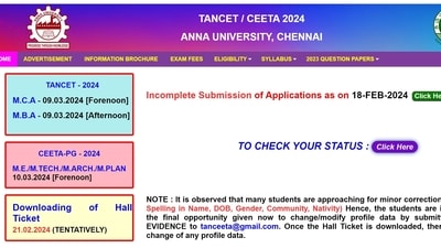 Anna University to Release TANCET 2024 Admit Cards Tomorrow Anna University to Release TANCET 2024 Admit Cards Tomorrow