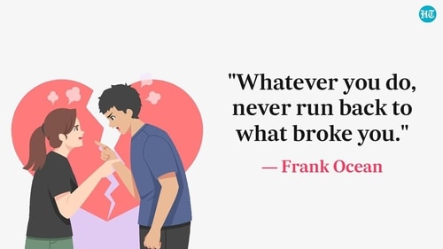 However, breaking up with someone you love and care for hurts. (HT Photo) However, breaking up with someone you love and care for hurts. (HT Photo)