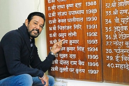 Anup Soni reminisces how he served as the president of NSD's Students Union in 1992. (Photo: Manoj Verma/HT) Anup Soni reminisces how he served as the president of NSD's Students Union in 1992. (Photo: Manoj Verma/HT)