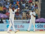 India's Jasprit Bumrah celebrates the wicket of Zak Crawley on Day 4 of the 3rd Test match against England India's Jasprit Bumrah celebrates the wicket of Zak Crawley on Day 4 of the 3rd Test match against England