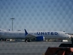 A United Airlines flight