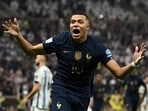 France's Kylian Mbappe celebrates