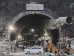 The collapsed Silkyara tunnel. (PTI/File)