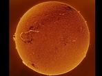 The photograph of the solar flare that won Turkish astrophotographer the Astronomy Photographer of the Year 2023 award. The photograph of the solar flare that won Turkish astrophotographer the Astronomy Photographer of the Year 2023 award.
