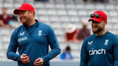 Jonny Bairstow and Brendon McCullum (AFP) Jonny Bairstow and Brendon McCullum (AFP)