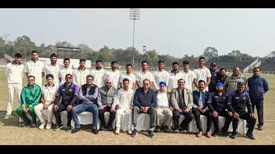 Chandigarh registered four wins in seven games and lagged behind Saurashtra by just one point. (HT Photo)