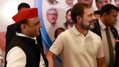Congress and Samajwadi Party finalised seat-sharing in Uttar Pradesh in a major boost for the INDIA bloc. Congress and Samajwadi Party finalised seat-sharing in Uttar Pradesh in a major boost for the INDIA bloc.