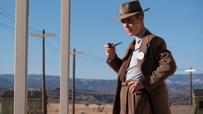 Cillian Murphy in a still from Oppenheimer (AP) Cillian Murphy in a still from Oppenheimer (AP)