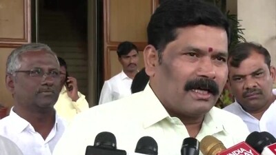 Karnataka minister Shivaraj S Tangadagi Karnataka minister Shivaraj S Tangadagi