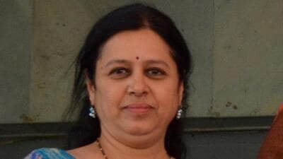 Last week, the BJP announced Kulkarni’s candidature for the RS, surprising many as she had been sidelined for the last five years. (HT FILE)