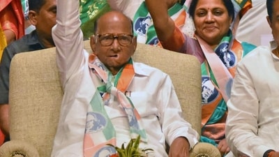 NCP founder Sharad Pawar. (ANI) NCP founder Sharad Pawar. (ANI)