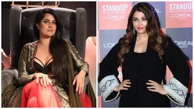 Sona Mohapatra defends Aishwarya Rai after Rahul Gandhi's speech. Sona Mohapatra defends Aishwarya Rai after Rahul Gandhi's speech.