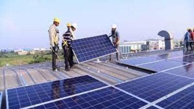 UP to light up 25 lakh low-income households with solar rooftops (pic for representation) UP to light up 25 lakh low-income households with solar rooftops (pic for representation)