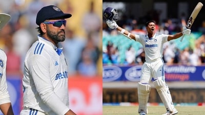 India captain Rohit Sharma has restrained himself from praising Yashasvi Jaiswal on his back-to-back double ton India captain Rohit Sharma has restrained himself from praising Yashasvi Jaiswal on his back-to-back double ton