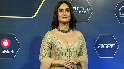 Kareena Kapoor attends the Dadasaheb Phalke International Film Festival Awards 2024 in Mumbai on February 20, 2024. The actor, who will soon be seen in The Crew, grabbed attention for seemingly ignoring her ex, actor Shahid Kapoor, on the awards function's red carpet. (AFP) Kareena Kapoor attends the Dadasaheb Phalke International Film Festival Awards 2024 in Mumbai on February 20, 2024. The actor, who will soon be seen in The Crew, grabbed attention for seemingly ignoring her ex, actor Shahid Kapoor, on the awards function's red carpet. (AFP)