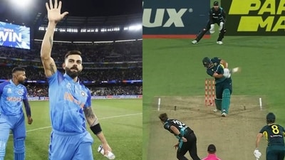 Tim David recreated Virat Kohli's MCG classic Tim David recreated Virat Kohli's MCG classic