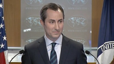 US State Department spokesperson Matthew Miller US State Department spokesperson Matthew Miller