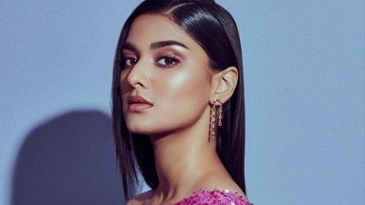 Saiee Manjrekar is the daughter of filmmaker Mahesh Manjrekar. (Instagram/@saieemmanjrekar) Saiee Manjrekar is the daughter of filmmaker Mahesh Manjrekar. (Instagram/@saieemmanjrekar)